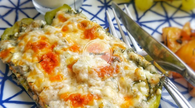 peynirli kabak graten