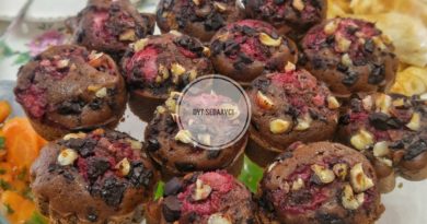 sekersiz cikolatalı muffin