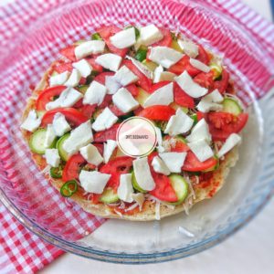 bazlamadan pratik pizza