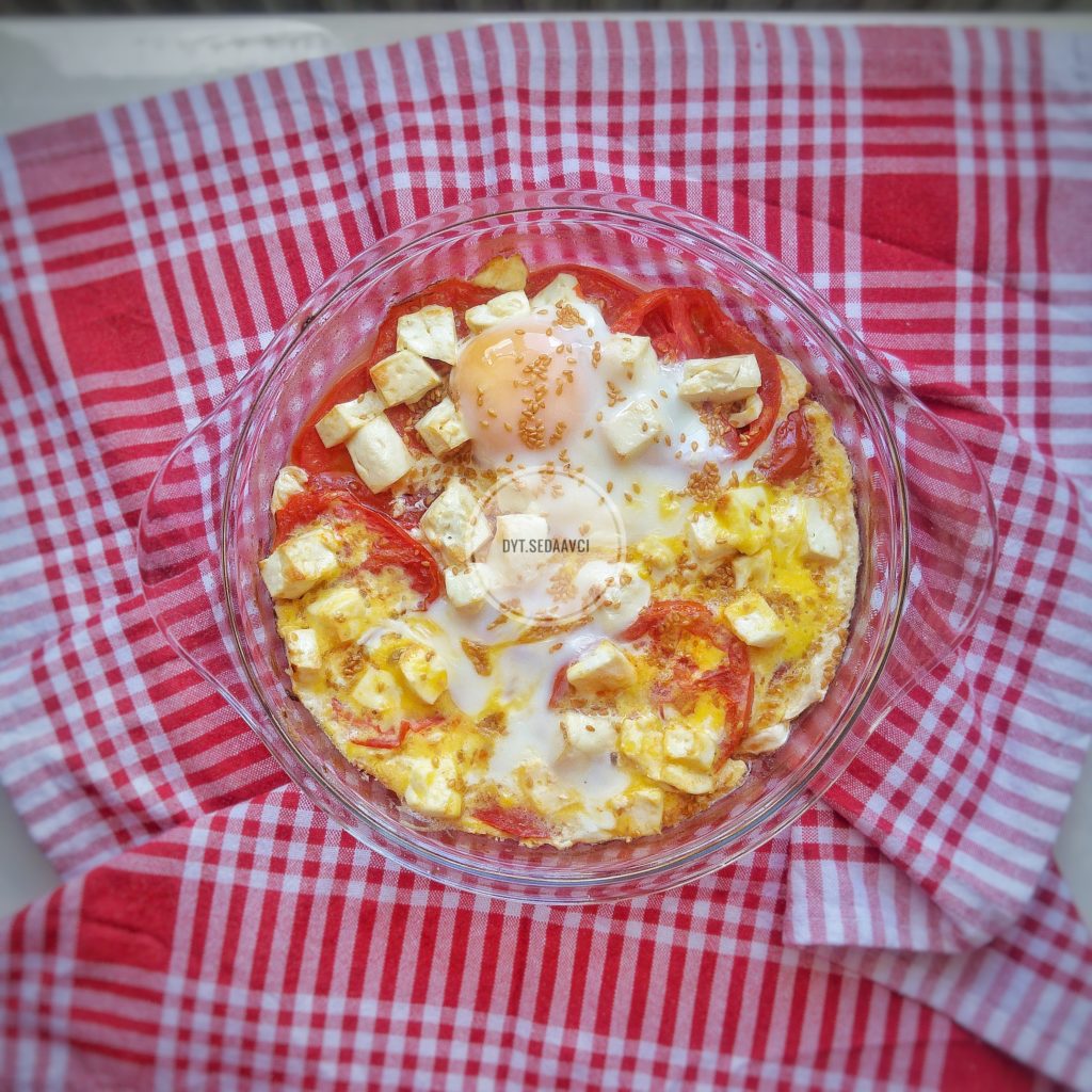 firinda domatesli yumurta