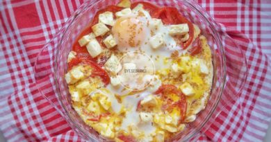 firinda domatesli yumurta