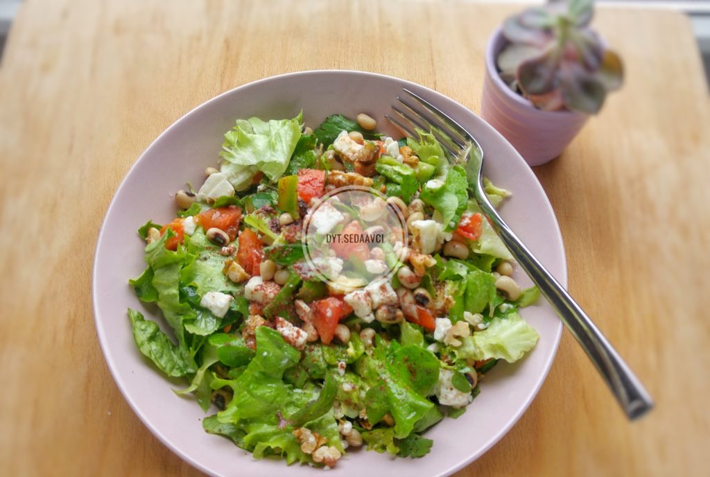 kuru borulceli doyurucu salata