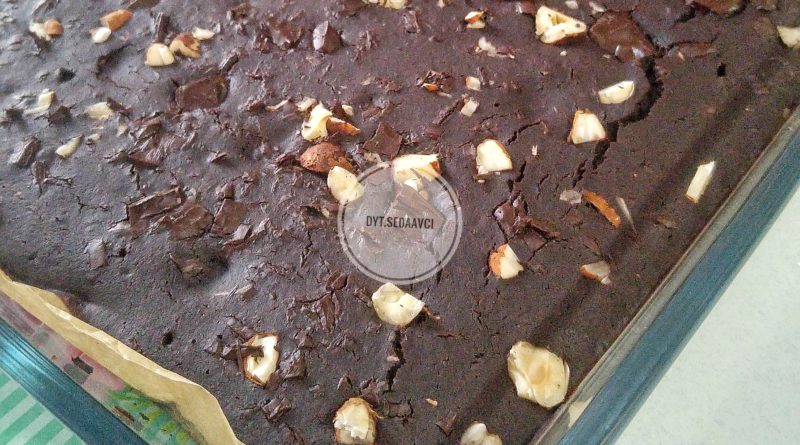 sekersiz brownie