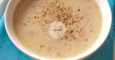 sutlu mantar çorbasi