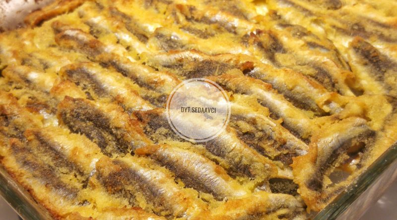 firinda kizarmis patatesli hamsi